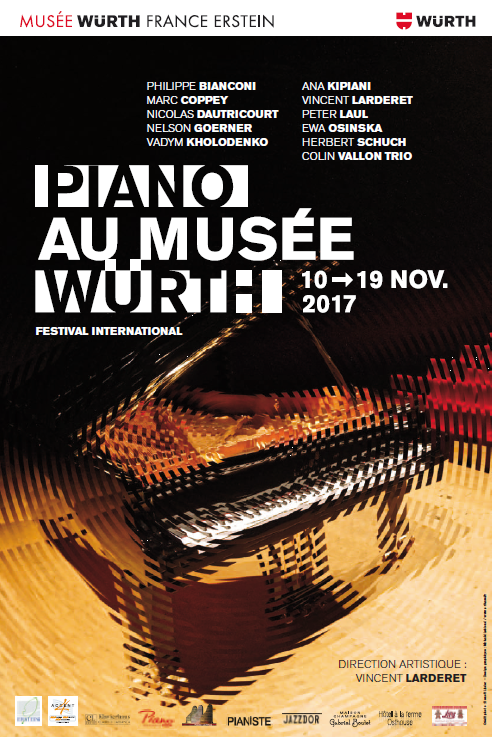 Brochure bilingue FR / DE "Piano au Musée Würth" 2017