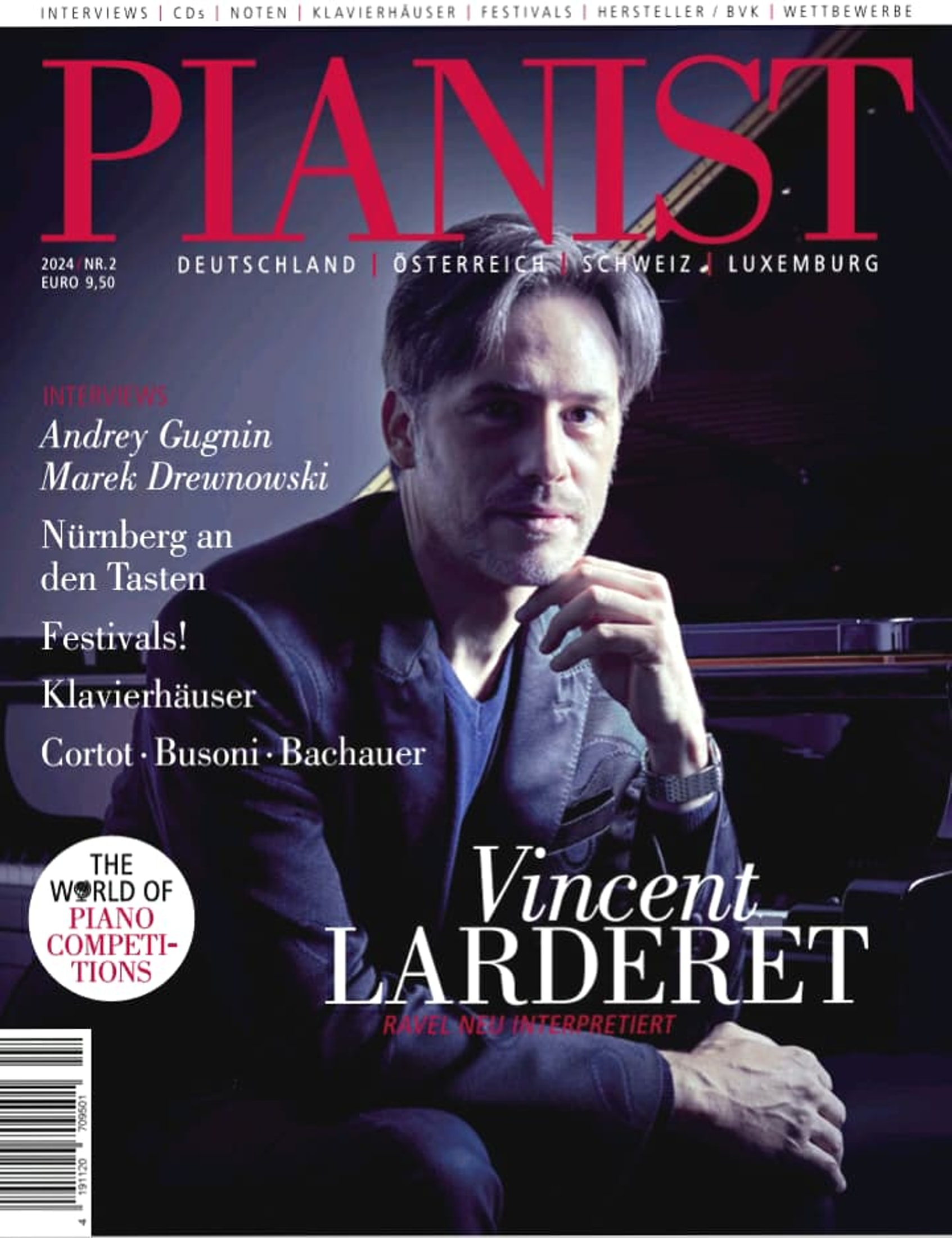 Cover 'PIANIST Magazin'